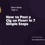How to post a gig on Fiverr