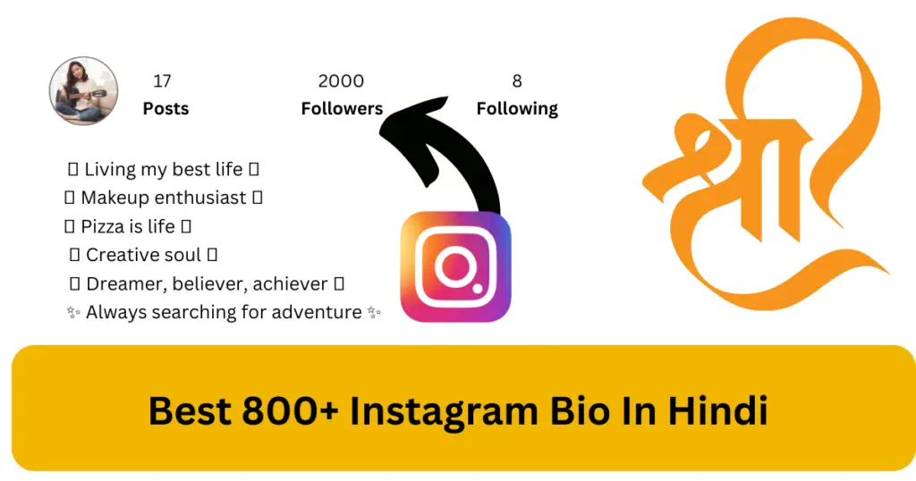Best 800+ Instagram Bio In Hindi