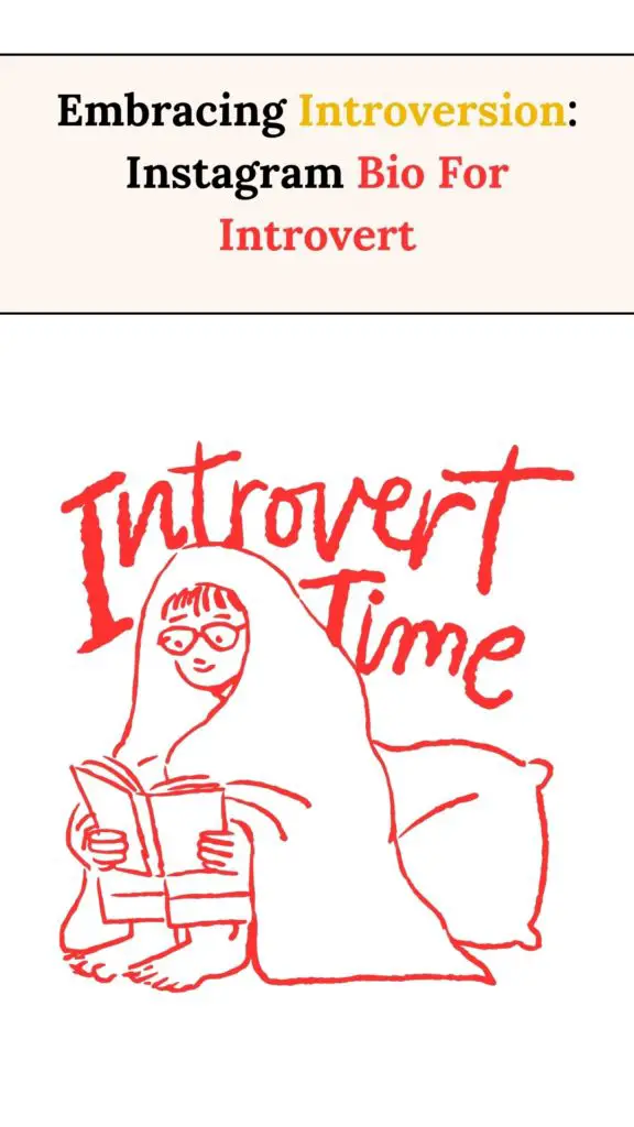 Instagram Bio For Introvert