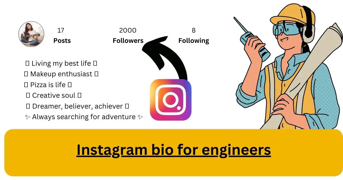 Instagram bio for engineers
