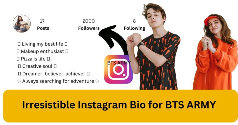 Instagram Bio for BTS ARMY
