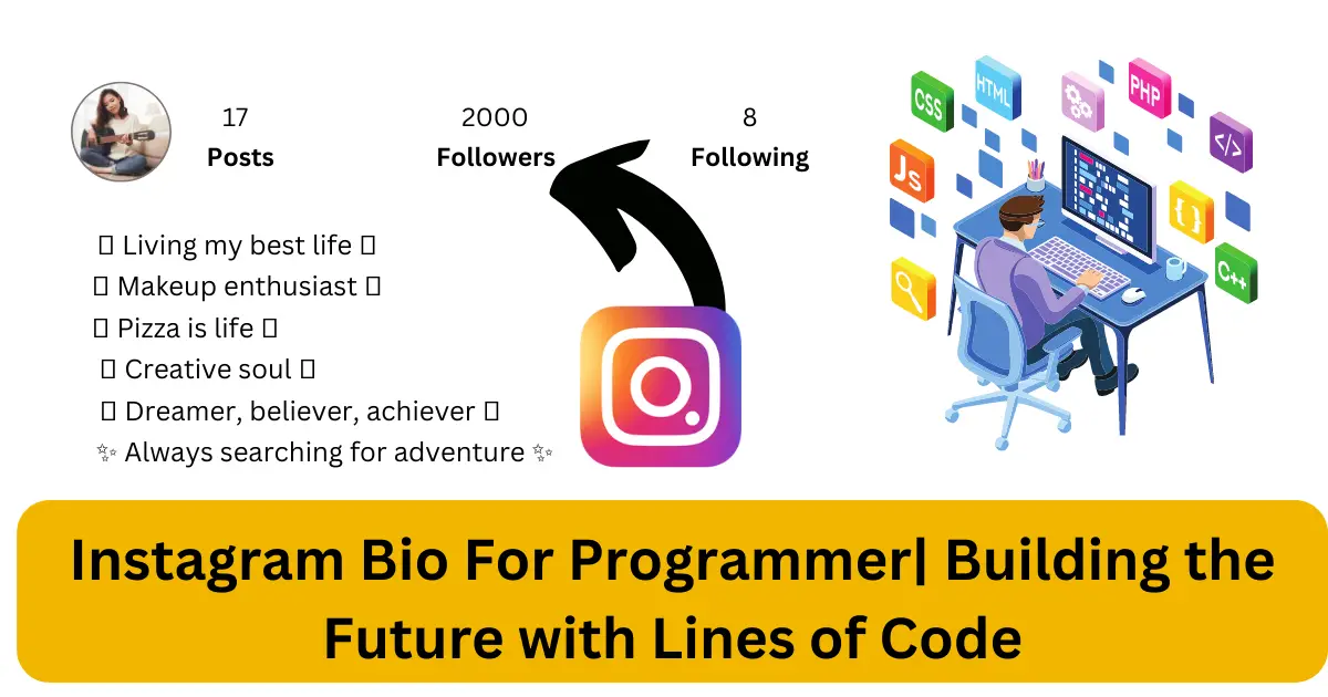instagram bio for programmer