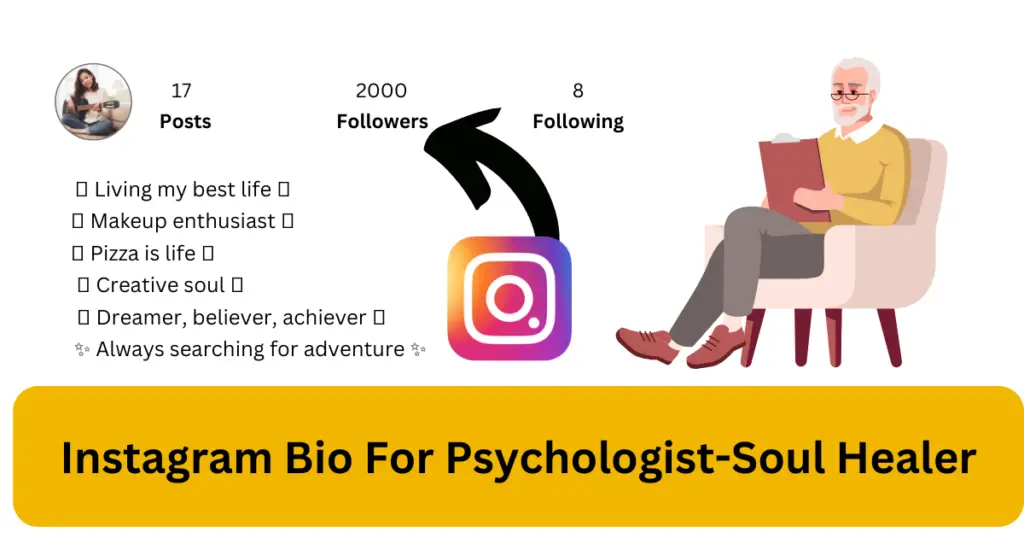 Instagram Bio For Psychologist-Soul Healer