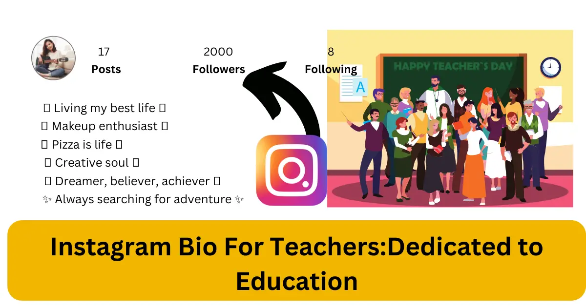 instagram bio for teachers