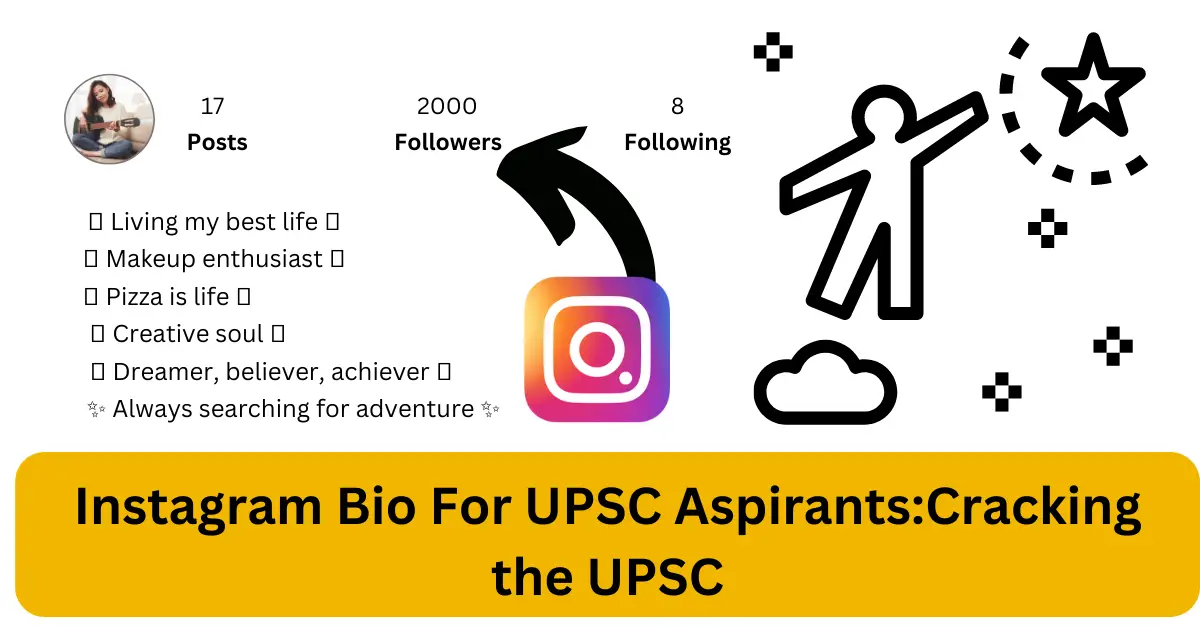 instagram bio for upsc aspirants