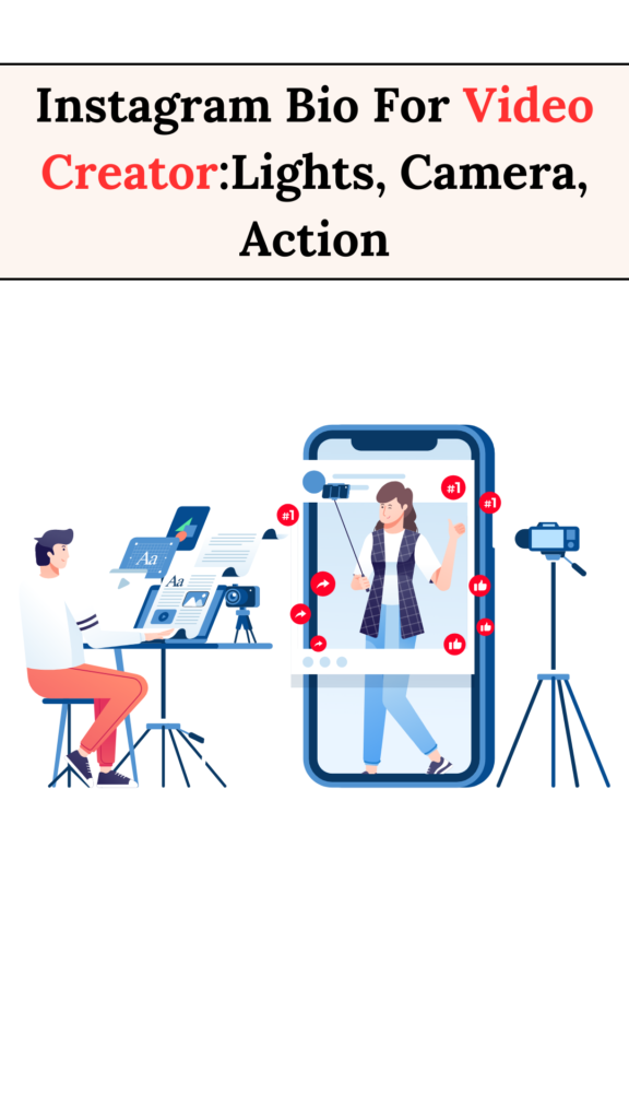 instagram bio for video creator