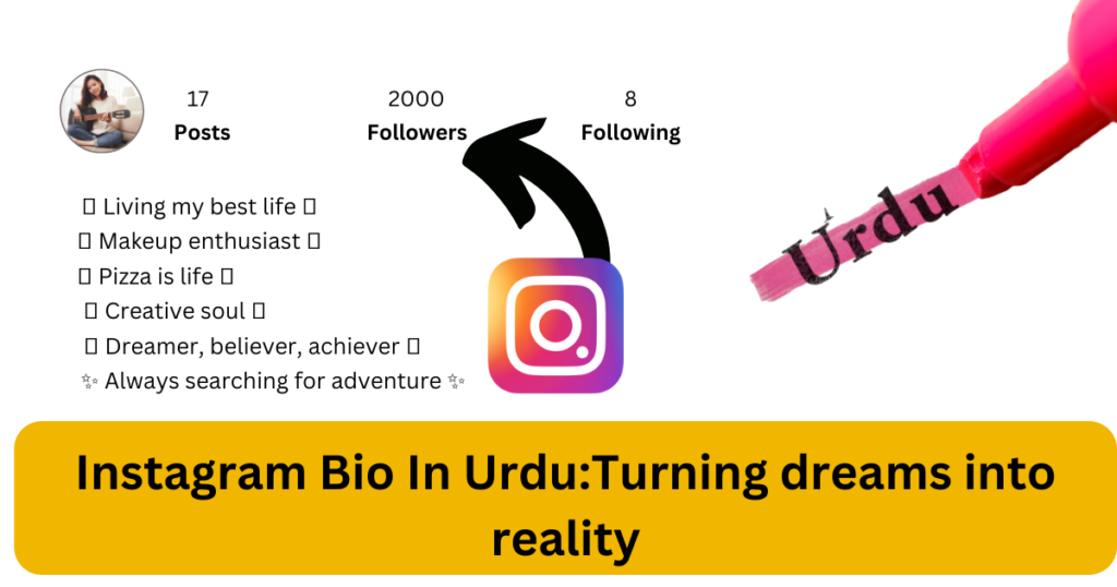 instagram bio in urdu