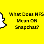 NFS mean on snapchat